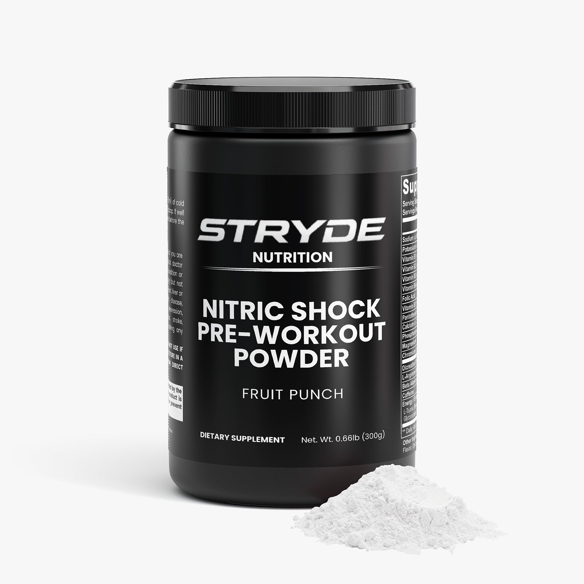 Nitric Shock Pre-Workout Powder (Fruit Punch)