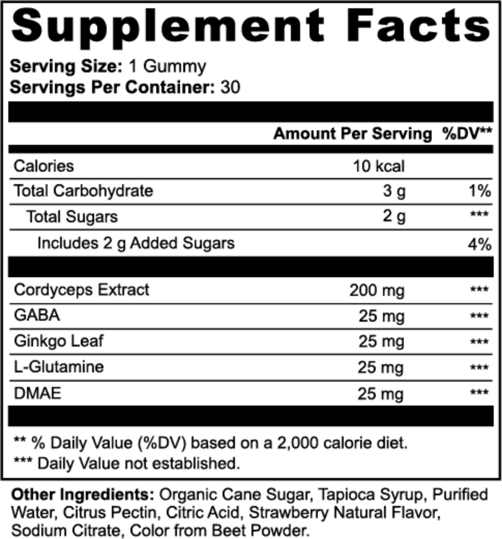 STRYDE Energy Gummies