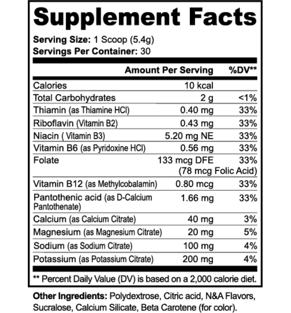 Hydration Powder (Lemonade)